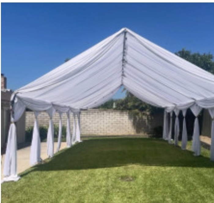 16x30 Tent with drapes