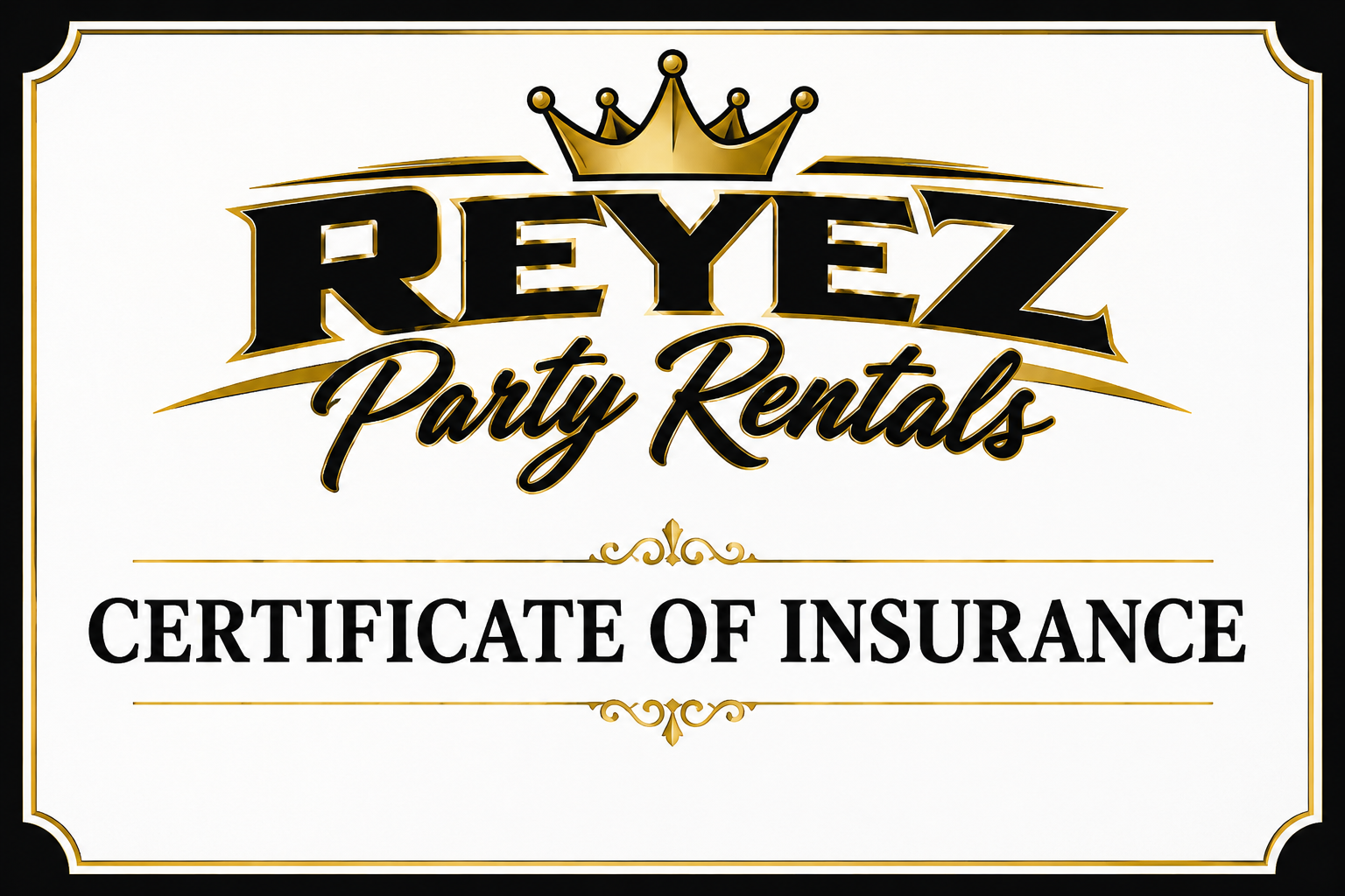 Certificate Of Insurance